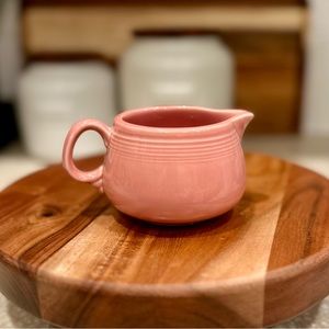 Fiestaware Rose Creamer